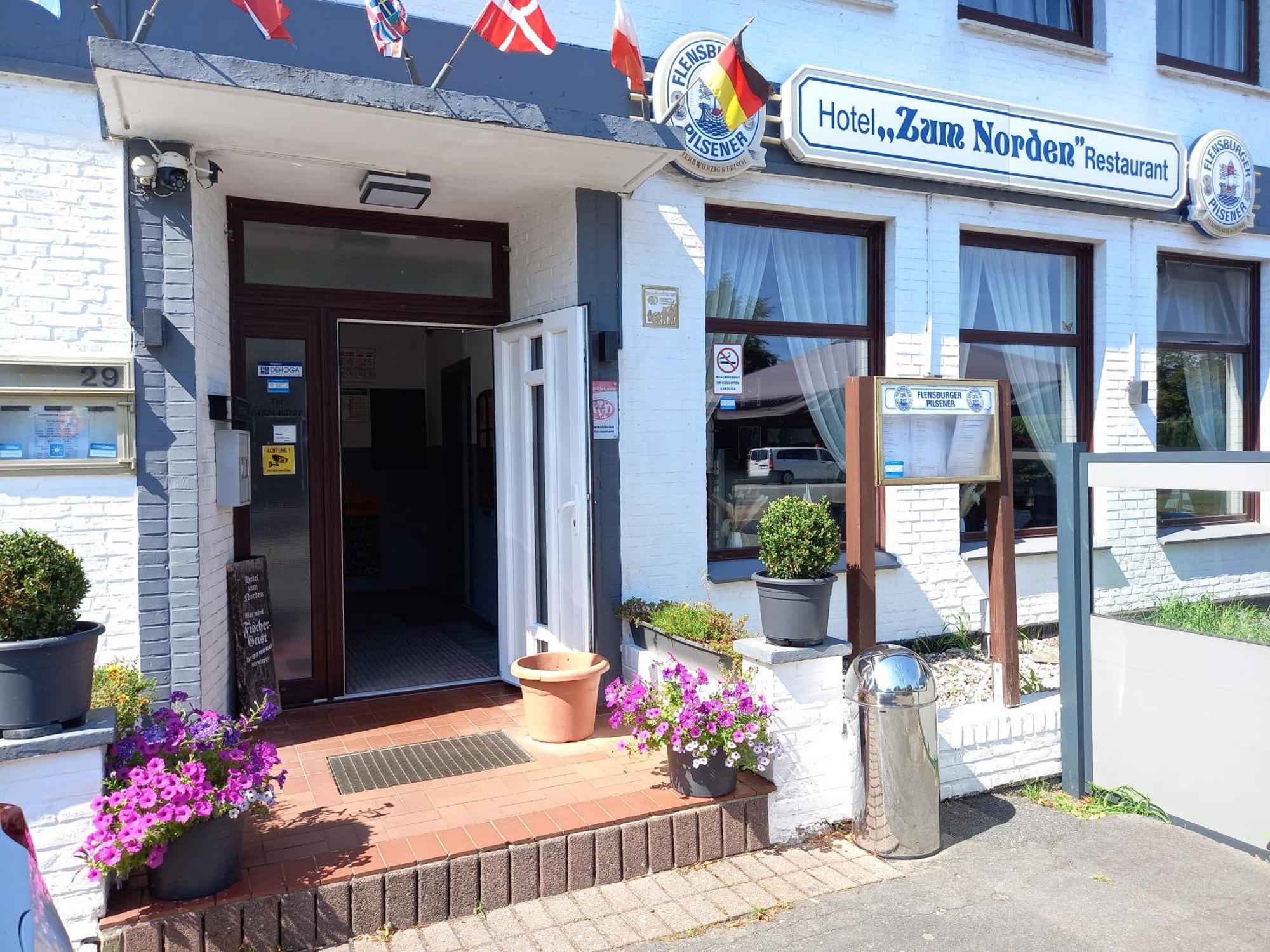 Landgasthof "Hotel Zum Norden" Jagel Esterno foto