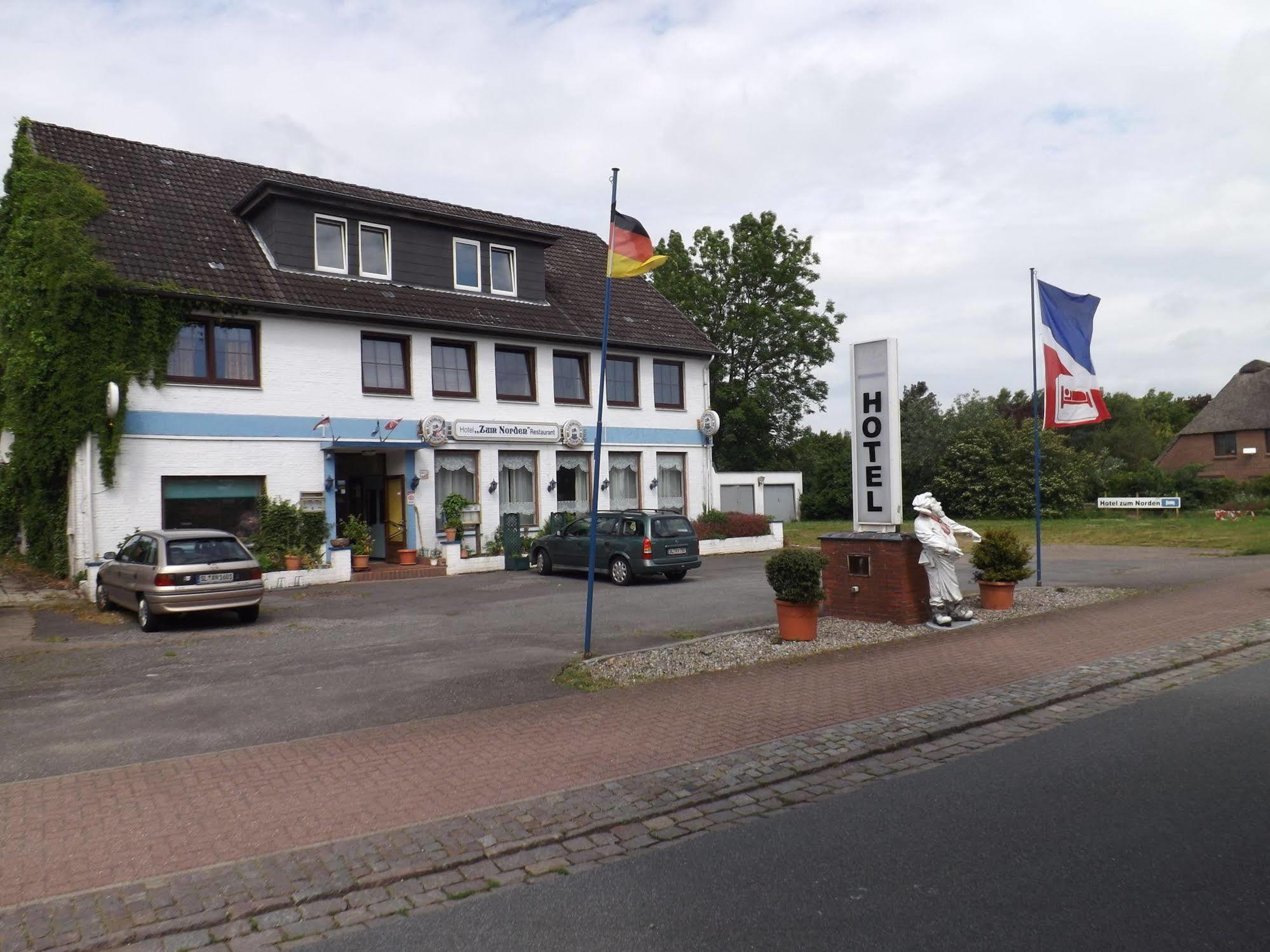 Landgasthof "Hotel Zum Norden" Jagel Esterno foto